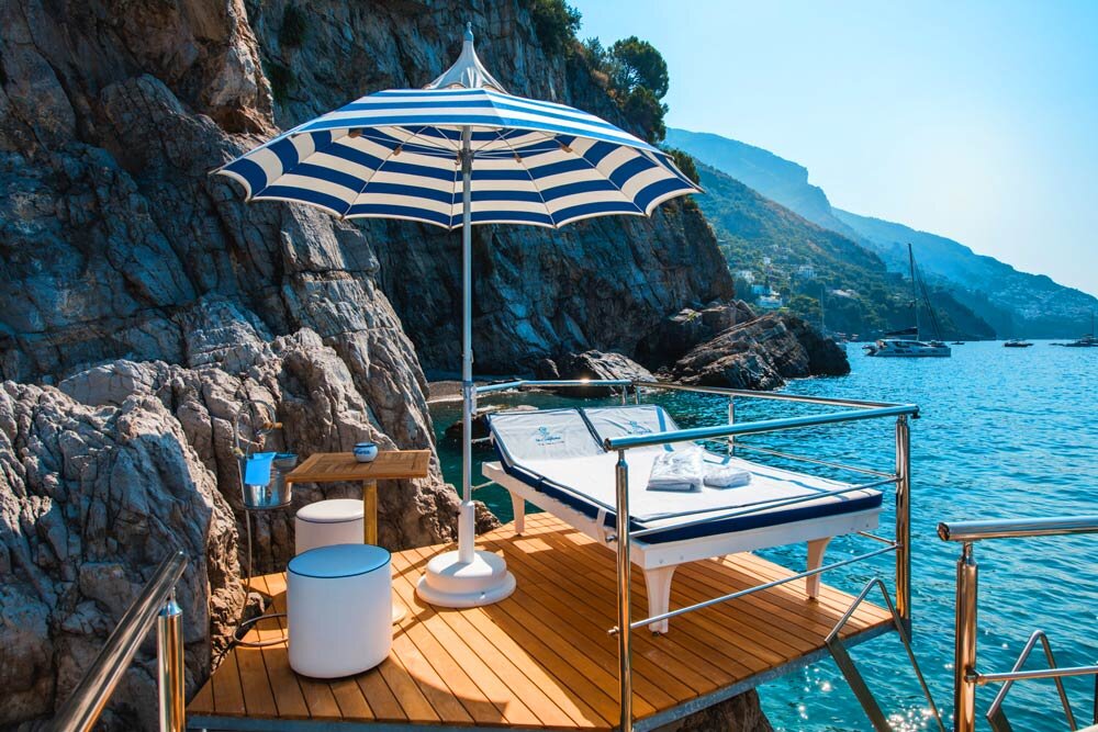 Hit the Positano Beach Clubs