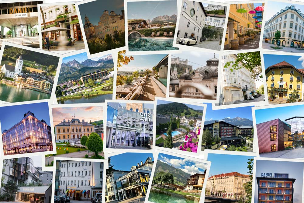 a collage of safe hotels for women, women-trusted hotels